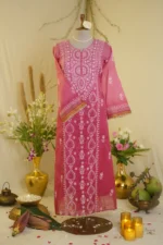 Ghas Patti Jali Embroidered Ensemble. - Image 2