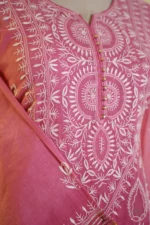 Ghas Patti Jali Embroidered Ensemble. - Image 3