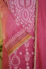 Ghas Patti Jali Embroidered Ensemble. - Image 5