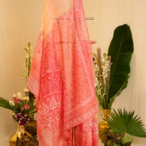 Shibori Elegance Saree.