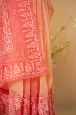 Shibori Elegance Saree. - Image 5