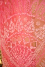 Shibori Elegance Saree. - Image 6