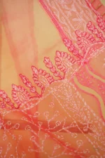 Shibori Elegance Saree. - Image 7