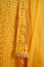 Elegant Cutwork Anarkali Set. - Image 6