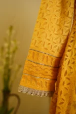 Elegant Cutwork Anarkali Set. - Image 8