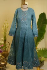Grey Shimmer Cutwork Elegance. - Image 4